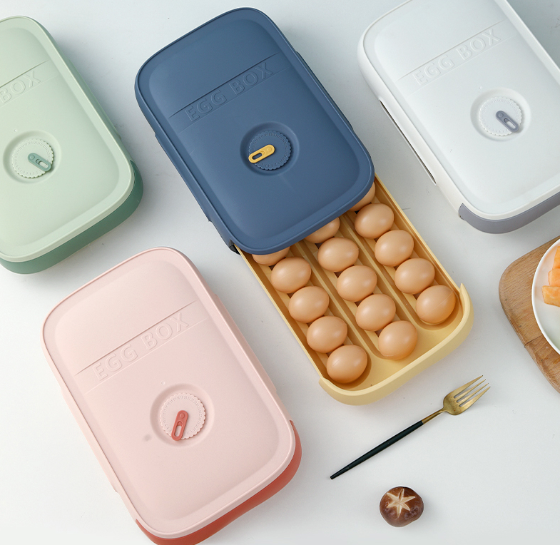 Rolling Egg Storage Box