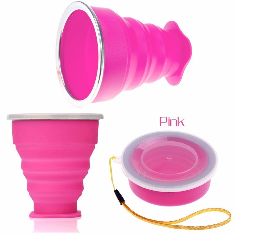 Colorful Foldable Silicone Cup