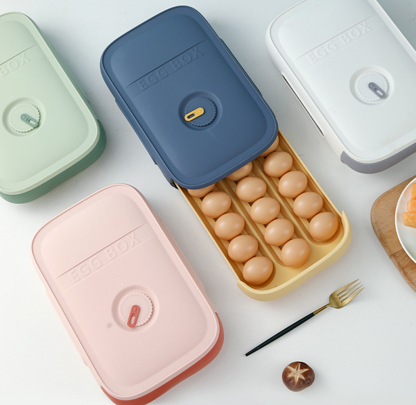 Rolling Egg Storage Box